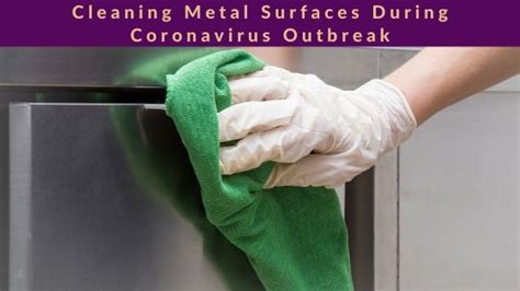 coronavirus metal box|Surface Cleaning and COVID.